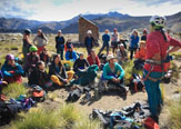 Concluy primer y exitoso encuentro de escalada femenina. 