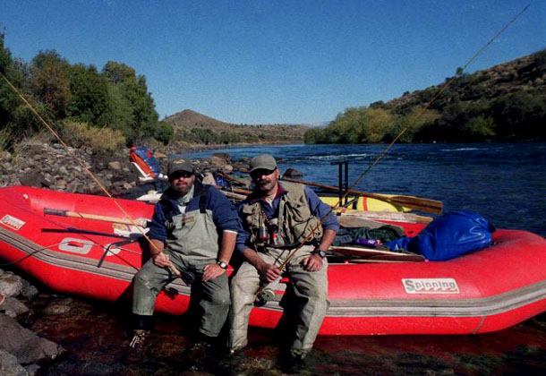 Flotar el Ro Limay