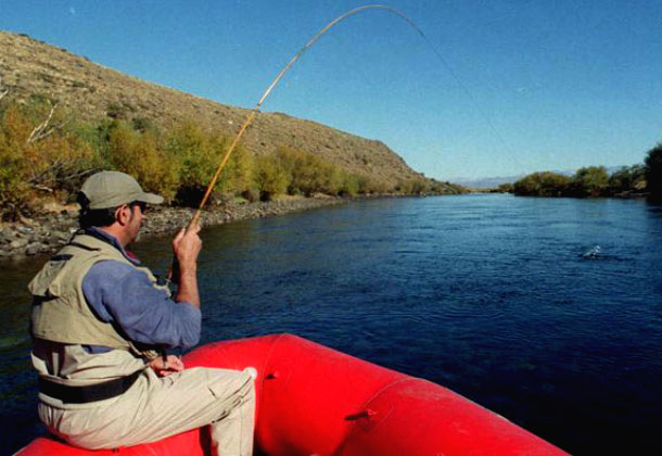 Flotar el Ro Limay