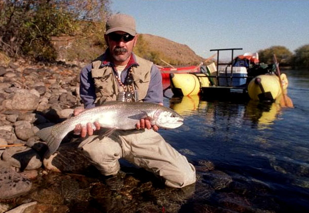 Flotar el Ro Limay