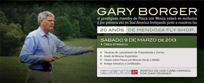 Mendoza Fly Shop invita a compartir con Gary Borger