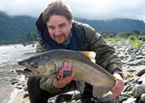 Pesca de Jack en los ríos de Puyehue