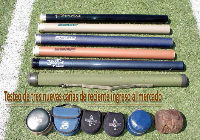 Testeo de tres nuevas cañas de reciente ingreso al mercado