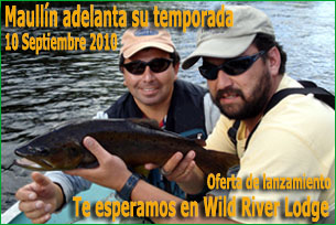 Oferta inicio temporada en Wild River Lodge - Maull�n el r�o salvaje