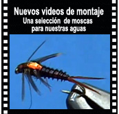 Videos de patrones y montaje de moscas.