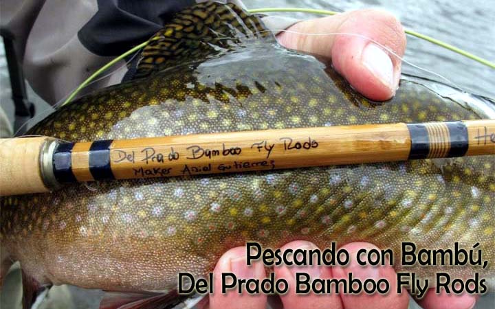 elevación Igualmente Instalación Del Prado Bamboo Fly Rods, Pescando con Bambú. - www.lavaguada.cl - Región  de Los Ríos - Chile- Ricardo Ordoñez D.
