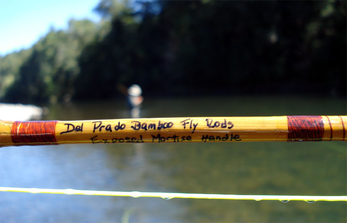 Del Prado Bamboo Fly Rods, Pescando con Bamb
