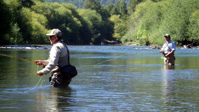 Del Prado Bamboo Fly Rods, Pescando con Bamb