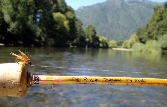 Del Prado Bamboo Fly Rods, Pescando con Bamb
