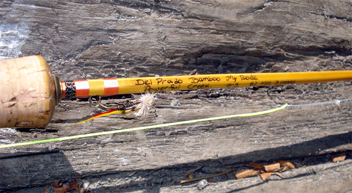 Del Prado Bamboo Fly Rods, Pescando con Bamb