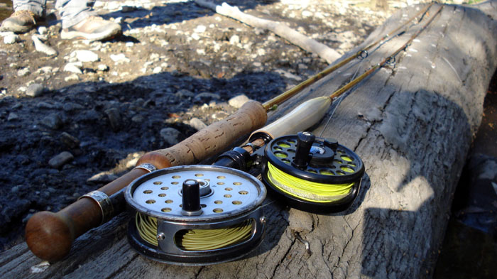 Del Prado Bamboo Fly Rods, Pescando con Bamb