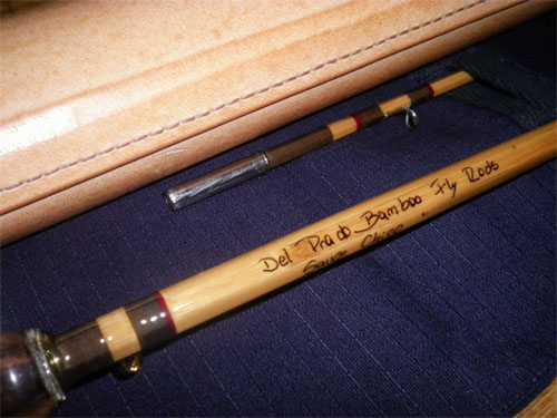 Del Prado Bamboo Fly Rods, Pescando con Bamb