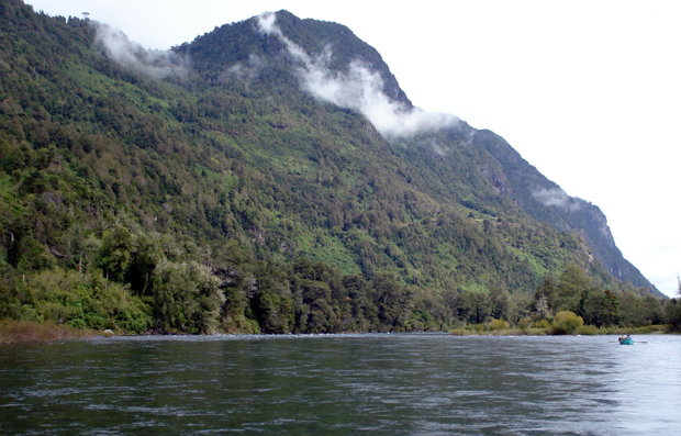 Vista del río Calcurrupe