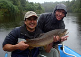 Flotando la guarida de las farios en Chiloé - El premio de Nico y Cristina.