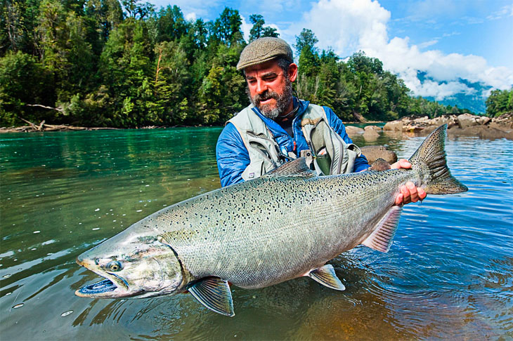 El regreso a los ros salmoneros de Chile
