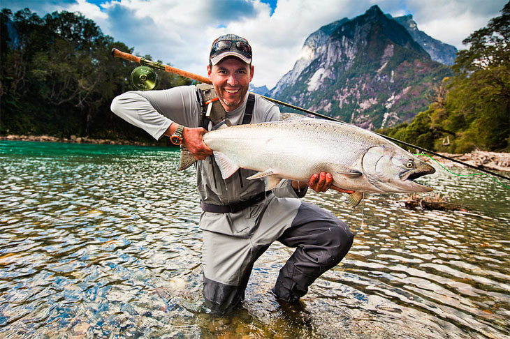 El regreso a los ros salmoneros de Chile