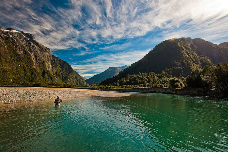 El regreso a los ros salmoneros de Chile