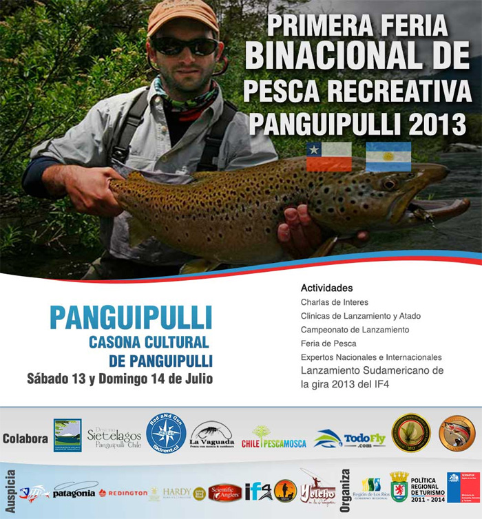 Primera Feria Binacional de Pesca Recreativa - Panguipulli, Chile - 2013