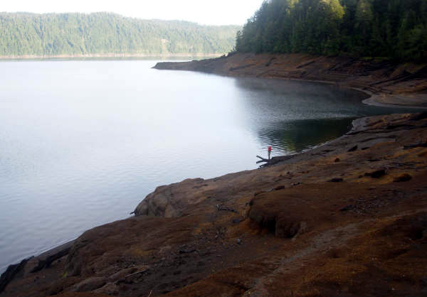 Bahías del lago Huishue