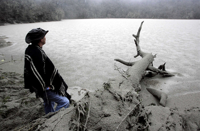 Puyehue, un antes y despus:  Laguna La Gallina  - Foto de Latercera.cl