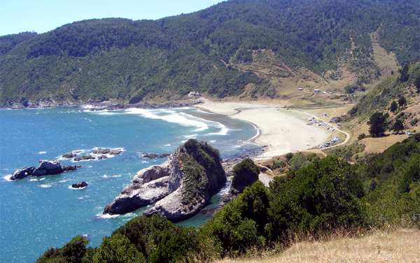 Pilolcura una buena playa para la pesca del lenguado
