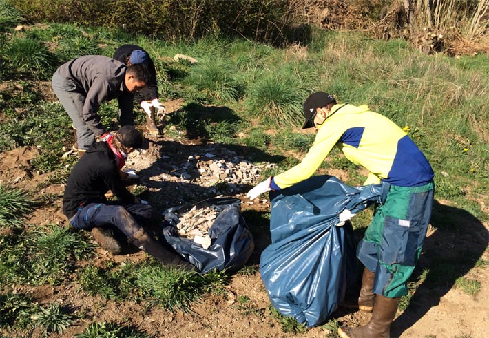 Programa de Limpieza de Ros y Educacin Ambiental en Coyhaique