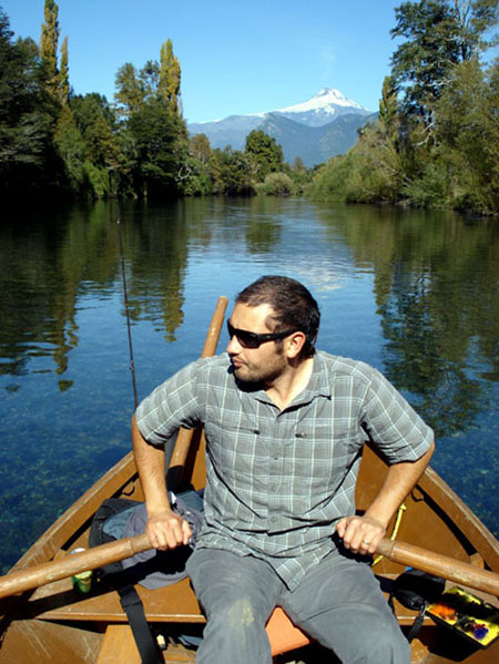 Salmones migratorios del ro Liucura - Felipe Matus - Guia de Pesca Pucn