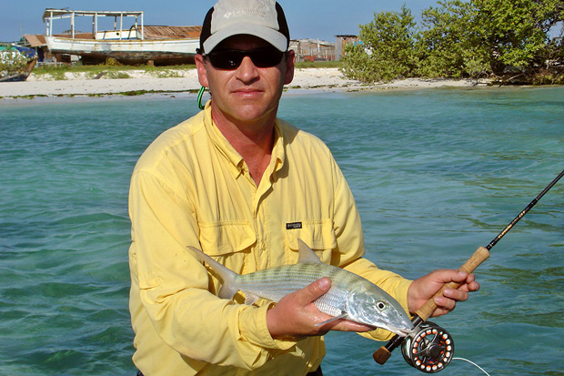 Caribe Fly Fishing  - Captura de un Macab o Bonefish