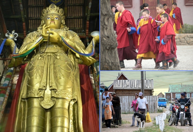 Taimen en Mongolia