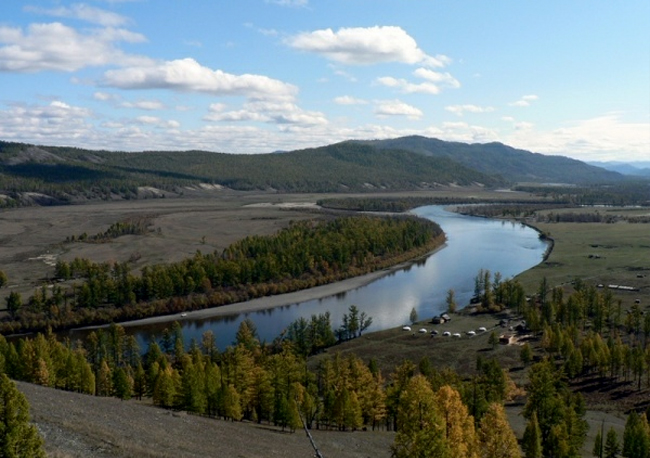 Taimen en Mongolia