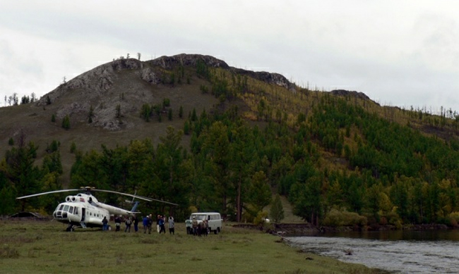 Taimen en Mongolia