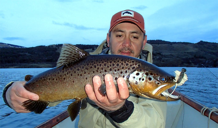 Ratones y sus imitaciones para la pesca con mosca en aguas de la Patagonia