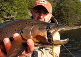 Ratones y sus imitaciones para la pesca con mosca en aguas de la Patagonia.