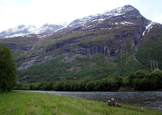Atlantic Salmon en los ros de Noruega