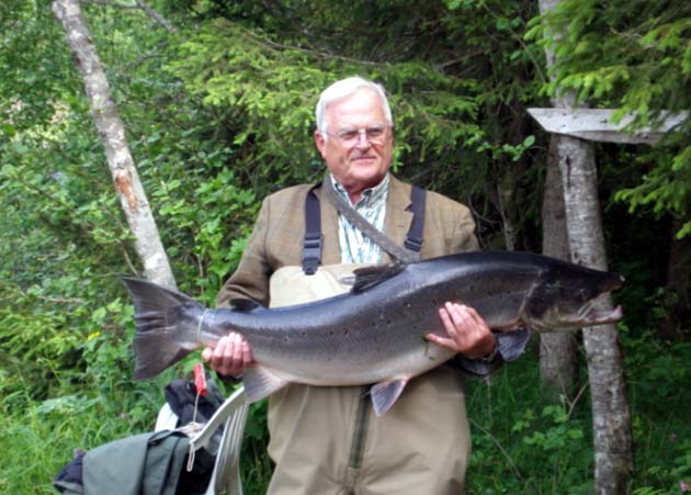 Atlantic Salmon en los ros de Noruega