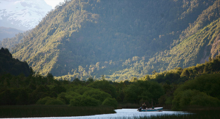Brain OKeefs  en Yelcho en la Patagonia