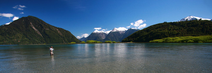Brain OKeefs  en Yelcho en la Patagonia