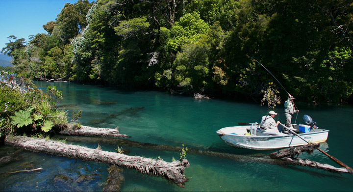 Brain OKeefs  en Yelcho en la Patagonia