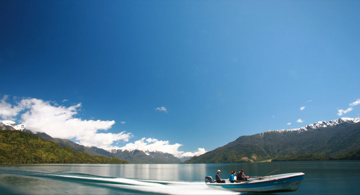 Brain OKeefs  en Yelcho en la Patagonia