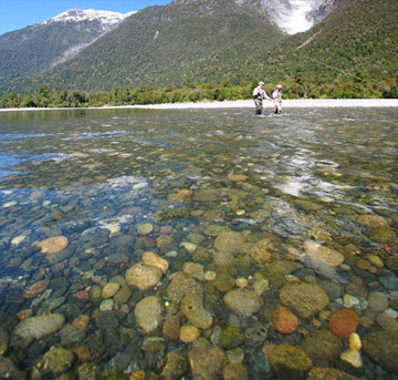 Brain OKeefs  en Yelcho en la Patagonia