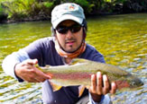 Una pesca al límite en el Río del Pillán.