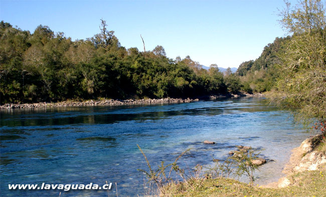 Tramo del río San Pedro que será inundado por la construcción de la central hidoeléctrica