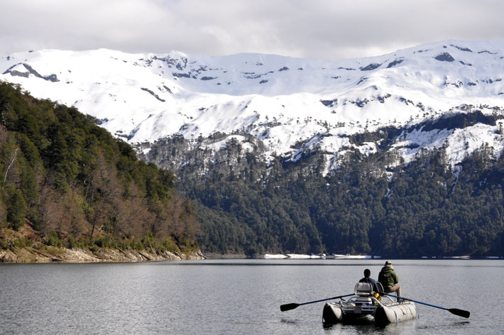 Sendas Conguillio, Pescando en Conguillio Lodge