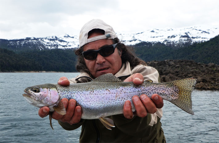 Sendas Conguillio, Pescando en Conguillio Lodge