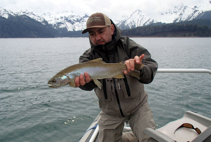 Sendas Conguillio, Pescando en Conguillio Lodge