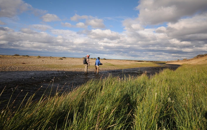 La Ruta de los Spring Creek, Estancia rio Pelke, Santa Cruz - Argentina