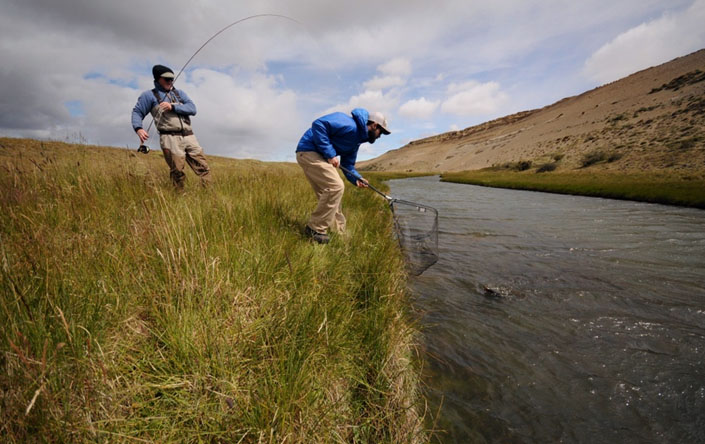 La Ruta de los Spring Creek, Estancia rio Pelke, Santa Cruz - Argentina