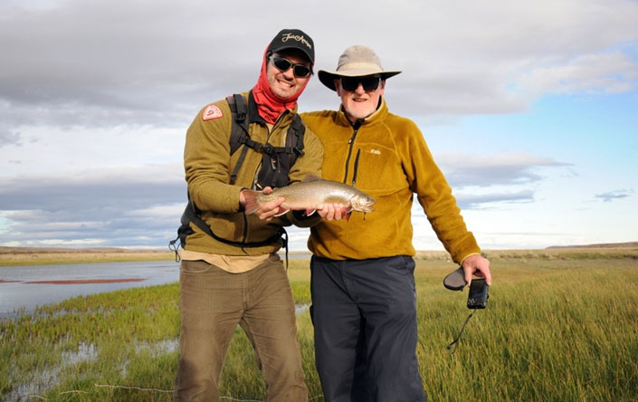 La Ruta de los Spring Creek, Estancia rio Pelke, Santa Cruz - Argentina
