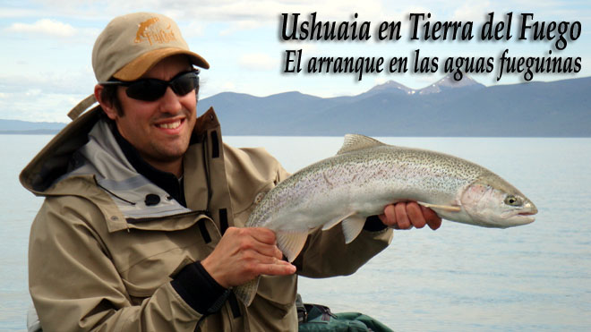 Ushuaia en Tierra del Fuego, el arranque en las aguas fueguinas.