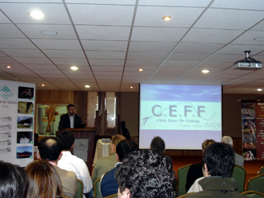 Director del Sernatur - Primer Congreso de Pesca con Mosca "Chile Expo Fly Fishing"